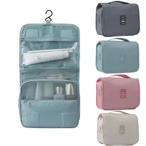 1Pcs Multi Waterproof Travel Makeup Bag for Women Durable Toiletries Organizer Cosmetic Storage Pouch Bathroom Essentials Bag Multifunctional Hanging Bag