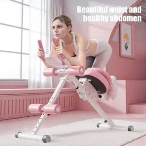 #Springtok sport Ab Machine with LCD Data Display Screen, Thickened Foam Handle 5 Levels Height Adjustments Abdominal Trainer, Full Body Workout Abdominal Exercise Machine, Home Gym Exercise Equipment