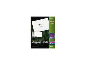 Avery 48263 EcoFriendly Shipping Labels, Permanent Adhesive, 2.00" x 4.00", 250 Labels
