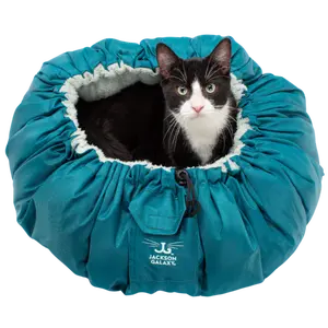 Convertible Clamshell Cat Bed