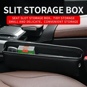 Car Seat Gap Storage Box, Universal Car Interior Organizer, Vehicle Console Slot Holder, Essential Automotive Accessories, Car Essentials