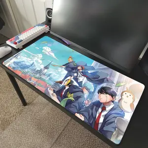 Mashle Magic and Muscles Anime Desk Mat Mousepad 31.5" x 15.5"
