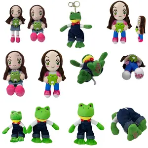 Long Leg Famous Lonely Frog Man, Cute Animal Plush Toy, Soft Stuffed Animal, Perfect Gift for Kids and Collectors, Soft Cuddly Gift, Soft and Huggable, Soft Stuffed Doll