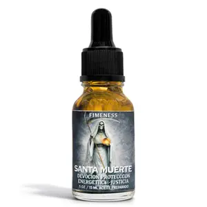 FIMENESS LA SANTITA - CRYSTAL & HERB INFUSED SCENTED OIL DEVOTIONAL PRACTICES