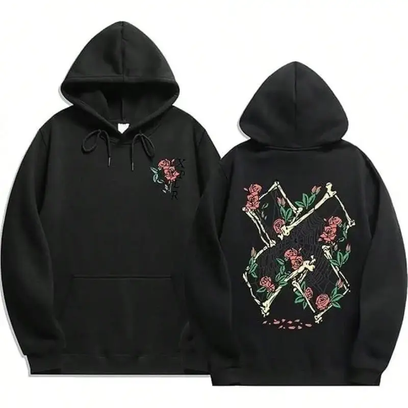 Sam And Col By Hoodie Merch Hoodie Fashionable Spider Web Pattern Hoodie Unisex Autumn/Winter Pullover