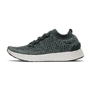NOBULL Women's Allday Knit Shoe in Green Heather - Everyday Walking Sneaker, Comfortable Slip-On Shoe, Casual Trainer