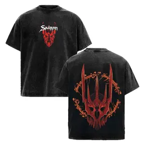 valentine shirts Sauron Dark Lord T-Shirt – LOTR Vintage Graphic Tee, Gothic Fantasy