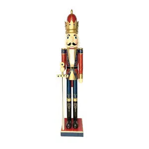 Santa's Workshop 60" Coronation King Nutcracker