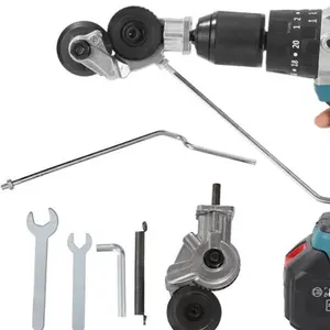 Multi-Function Electric Drill Shear, Metal Plate Cutter Tool, Handheld Drill Conversion Kit, Precision Cutting Accessories