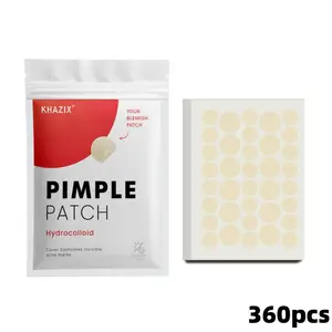 360pcs, Hydrocolloid Pimple Patches, Waterproof, Comfortable and Breathable, for Acne Prone and Skin Multi-Pack, Acne Spot Treatment, Blemish Relief Care, Acne Clearing Products