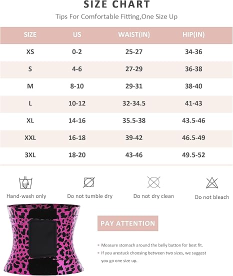 FeelinGirl Belt Waist Cincher Ab Belt Tummy Control Body Shaper with Triple Wrap WomenB Comfortable Fabrics Nylon Adjustable Multicolor Lady Festival Womenswear Lady  Comfort Fabrics Womenswear Fits Sexy Waist Trainer #Summervibes