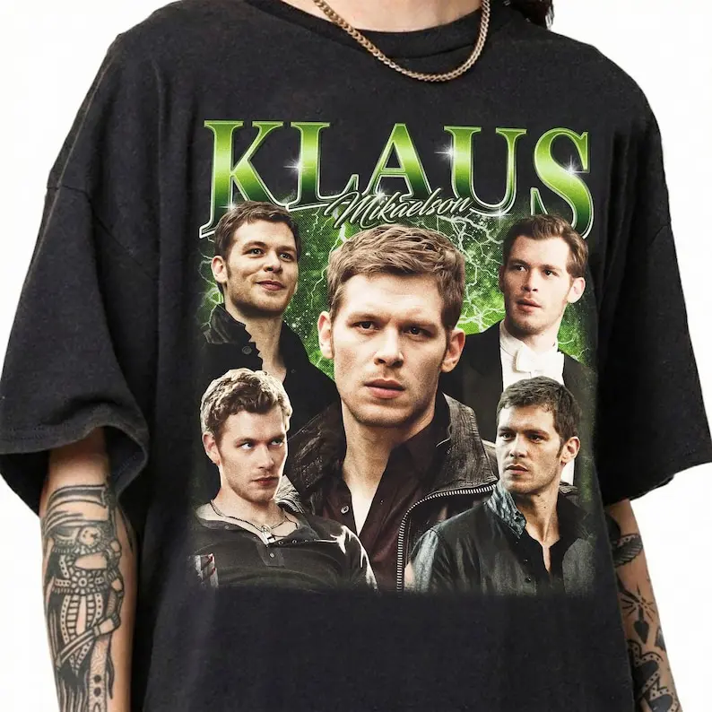 Klaus Mikaelson TShirt, Vintage 90s Graphic Tee