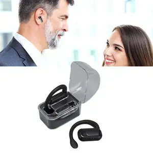 Translator Earbuds 144 Languages Bluetooth 5 3 Wireless Rechargeable Earhooks for Music Call Black 3 Modes Language Translator