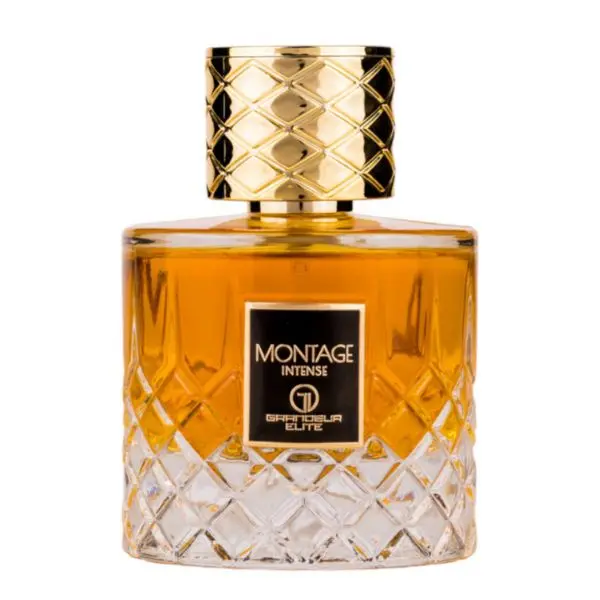 Grandeur Elite | Montage Intense | Men's Fragrance | 100 ML - 3.4 OZ | Eau De Parfum | Cinnamon - Warm & Nutmeg