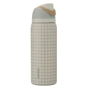 Owala "Picnic Perfection" 32oz Free Sip Gingham Blue Plaid Magnolia, Vintage Collection