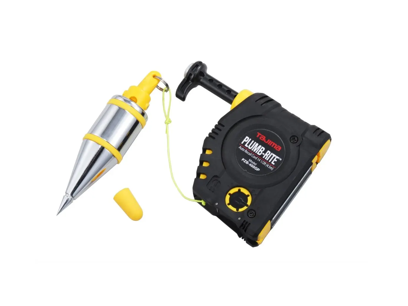 Tajima All-In-One Plumb-Rite Plumb Bob (PZB-400GP) Tajima All-In-One Plumb-Rite Plumb Bob (PZB-400GP)