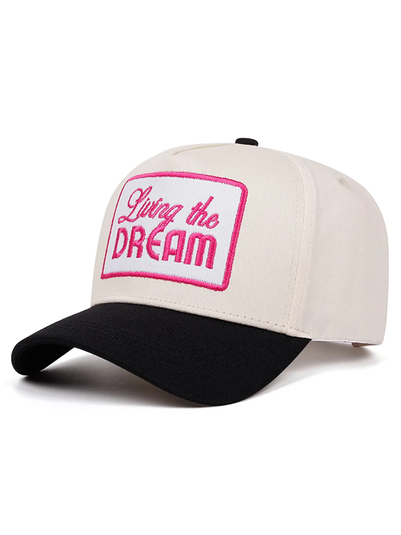 2026 New Hip Hop Hat, Casual Hat, Letter DR Personalized Embroidery Street Skateboarding Hat Outdoor Sports Sunshade Hat Baseball Hat Embroidered Fitted Cap, Street Fashion Cap