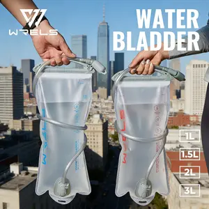 Durable Leak-Proof Water Bag, Shockproof Pressure Resistant, Outdoor Hiking Running Water Bottle, Secure Quick Lock Design