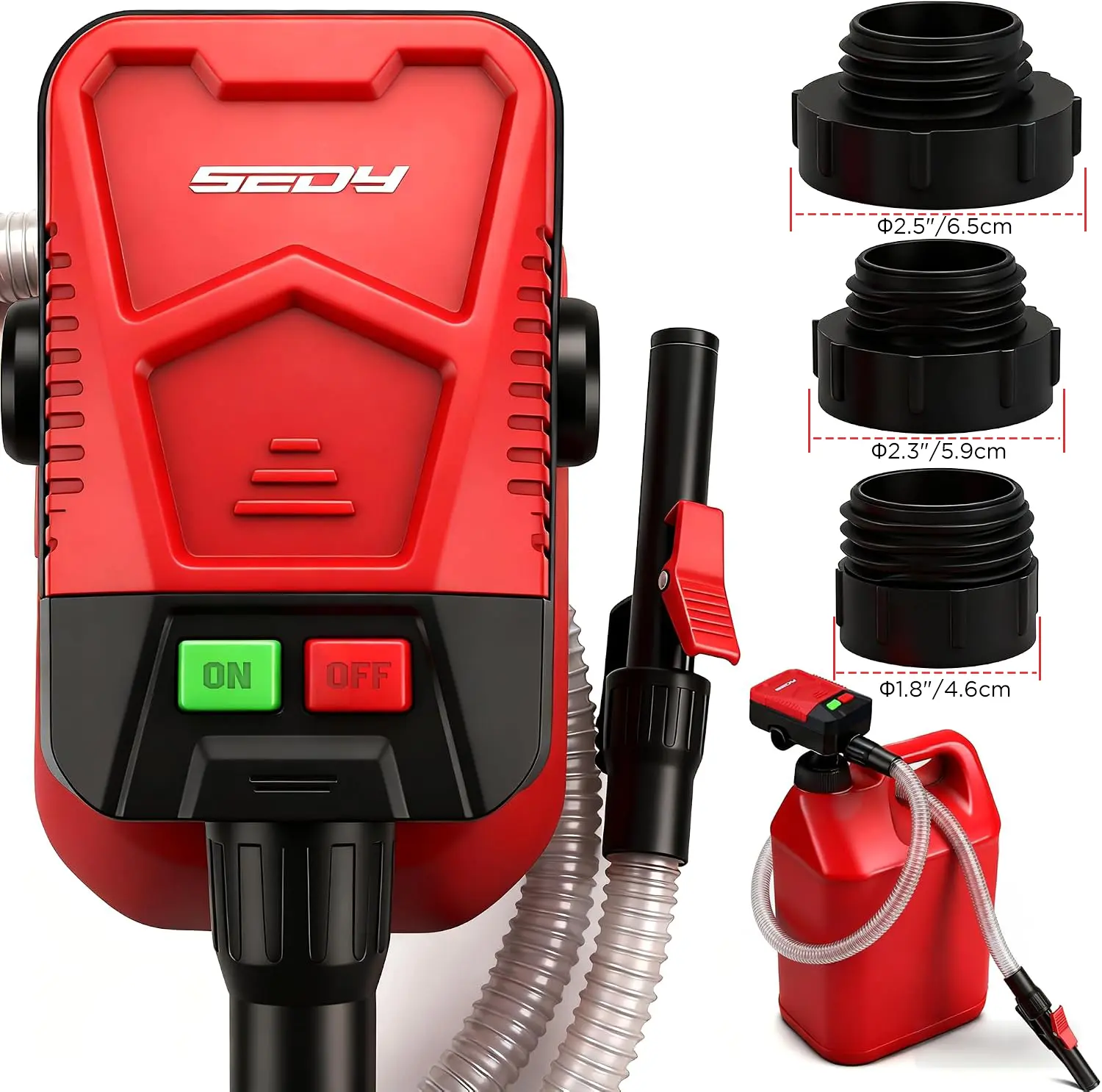 Automatic Transfer Pump Powered（Not for VP can） - Auto-Stop Sensor, 3.2 GPM Efficient Transmission