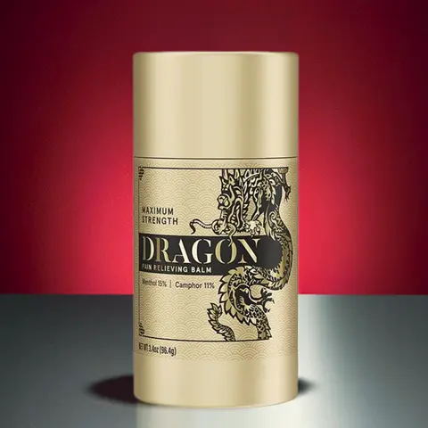 Dragon Pain Relief Gold Max Strength Roll-Ups Muscle & Joint Recovery Balm Whole Plant Formula, Fitness & Therapeutic Workout Recovery Therapy & Wellness Solution Full or Travel Size
