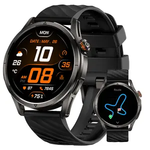 KOSPET MAGIC R10 Smartwatch with GPS & Calls,14-Day Long Battery Life,Smart FitnessTracker,Heart Rate Tracker, AMOLED Touch Screen Smart Watch, Digital Fitness Watches Message Rminder,Health Monitor,Blood Oxygen Monitor,fatherdaygift,Christmas HolidayHaul