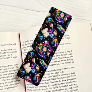 Time and Space - UV Printed Acrylic Bookmark Time and Space - UV Printed Acrylic Bookmark