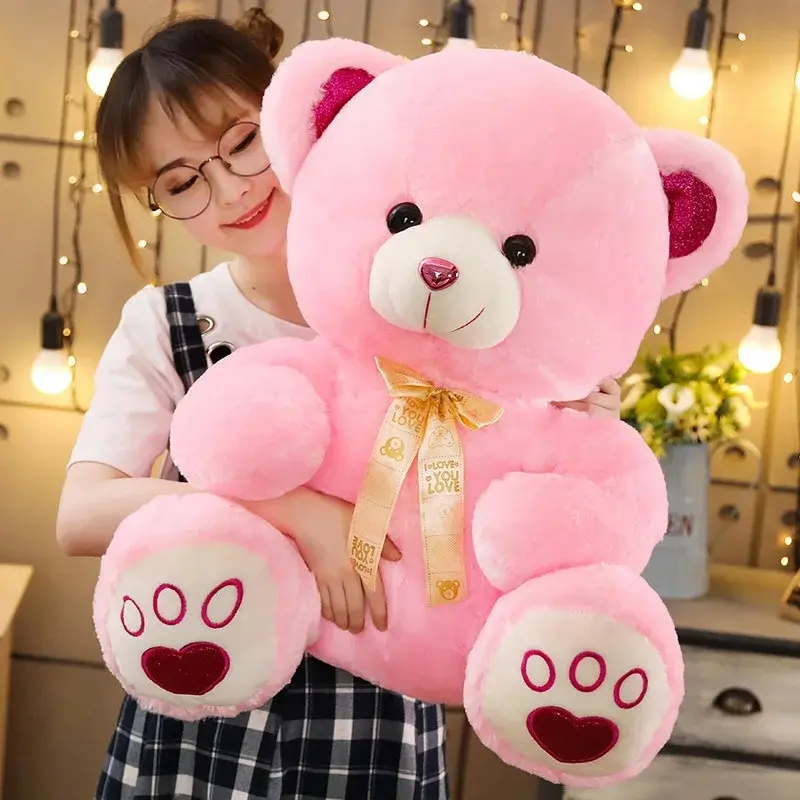 New high-quality toy, cute cartoon big bear plush toy, stuffed plush animal bear doll, children's birthday gift