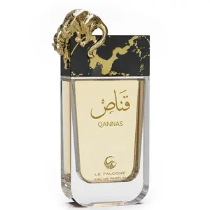 Le Falcone | Qannas | Eau De Parfum | 100 ML - 3.4 oz | Apple - Cinnamon - Orange Blossom - Vanilla - Tonka Bean - Scent