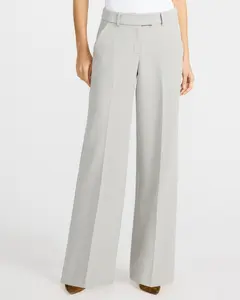 Express Editor Signature Stretch Mid Rise Trouser
