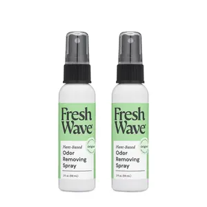 Fresh Wave Original Scent Odor Eliminator Spray & Air Freshener, 2 fl. oz. Travel Size (Pack of 2)