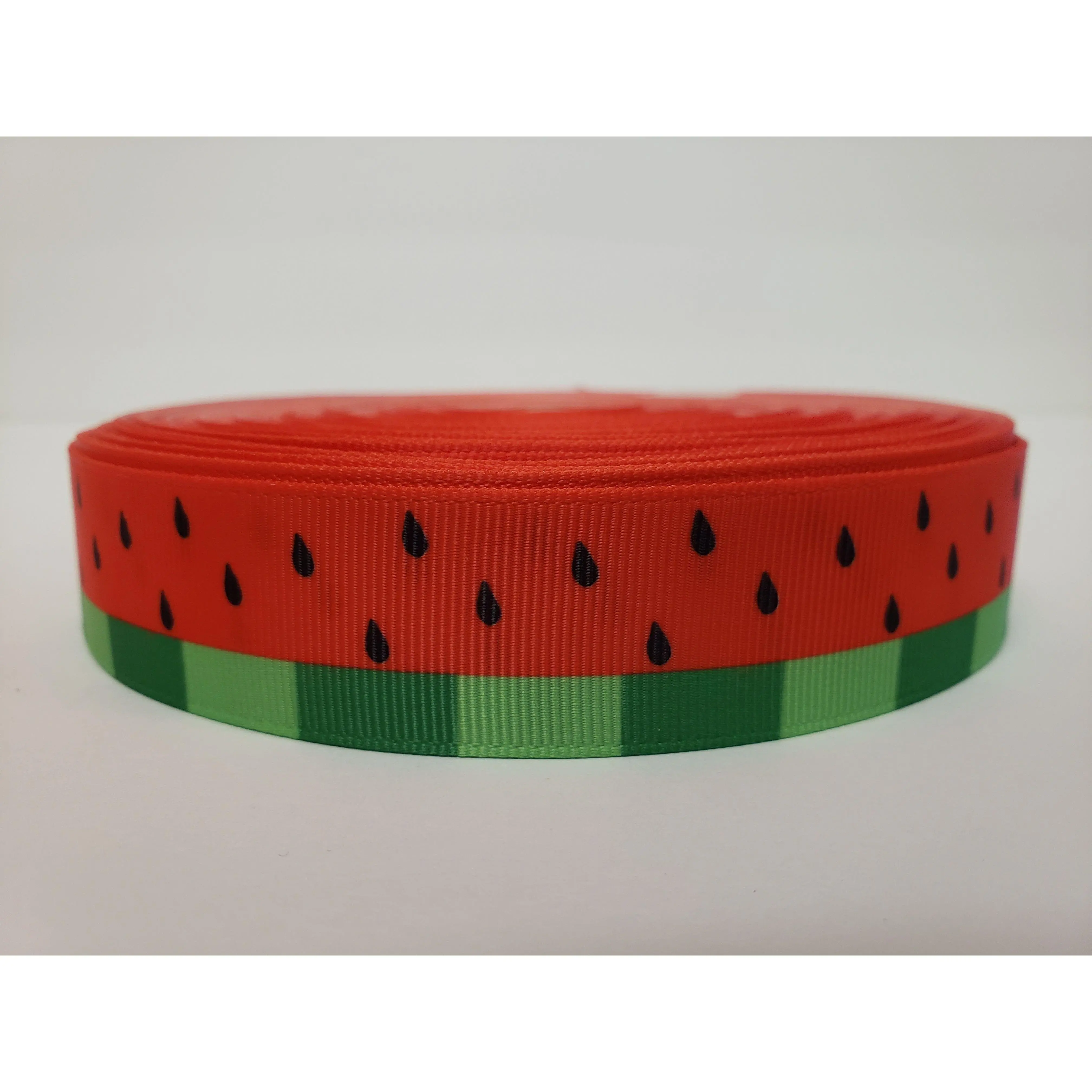 Watermelon Grosgrain Ribbon 1" Width - By the yard