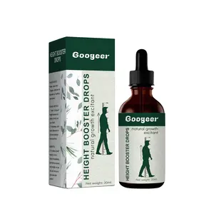 Natural Height Growth Support Drops with Collagen & Vitamin D | Plant-Based Formula for Bone Density & Joint Care | Easy Absorption Liquid Supplement Healthcare Bathroom
