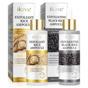 Christmas Rice Grain & Rice Exfoliating Essence Lotion, 80ML X 2, Gentle Exfoliation, Exfoliating Dead Skin, Brighten Skin Tone, Improve Skincare Texture, Suitable for All Skin Types