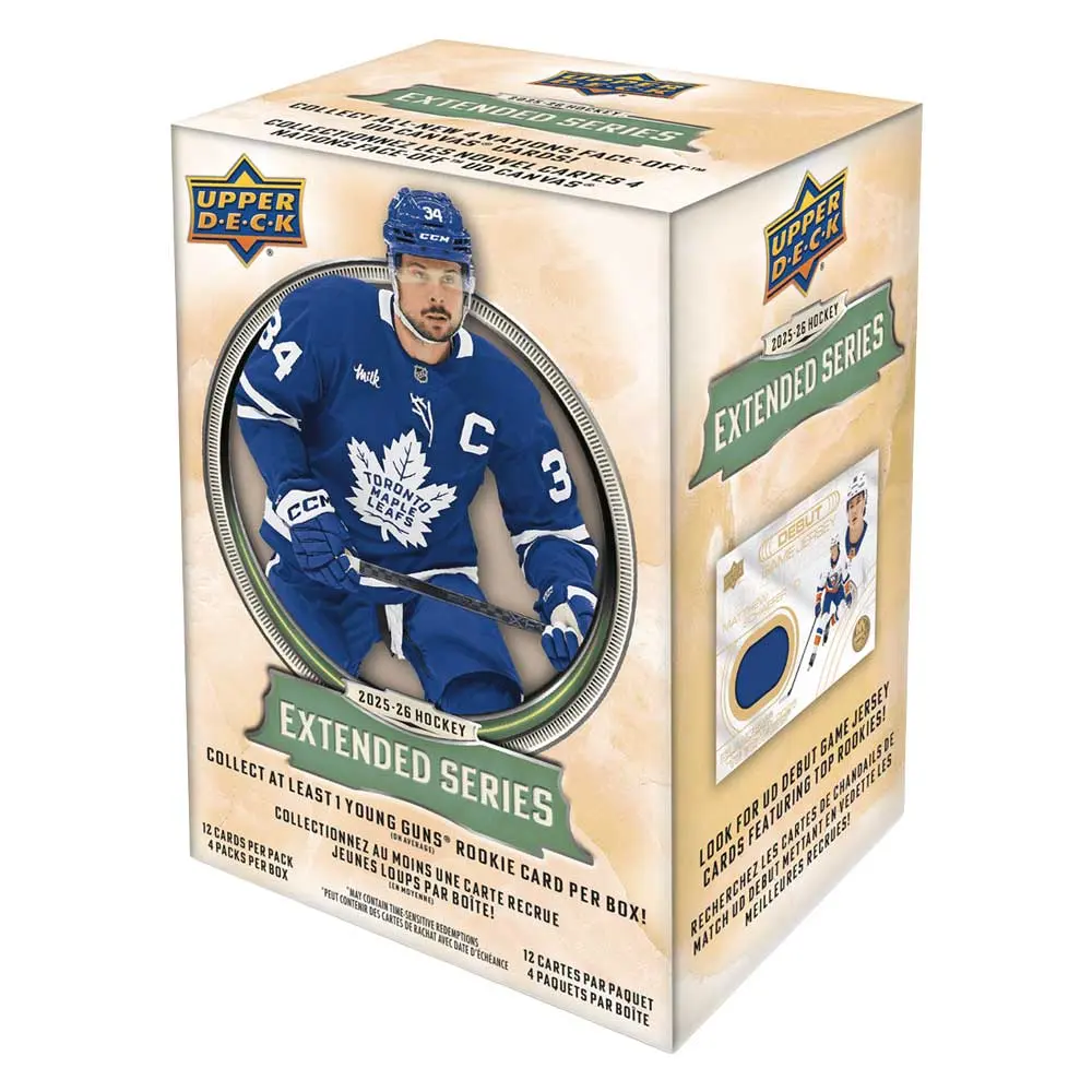 2025-26 Upper Deck Extended Series Hockey Blaster Box