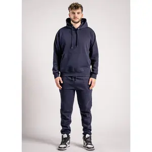 Navy Blue Heavy Blend Fleece SweatSuit