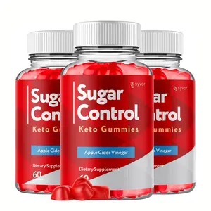(3 Pack) Sugar Control Keto ACV Gummies 1000MG SugarControl Vitamin 180 Gummies
