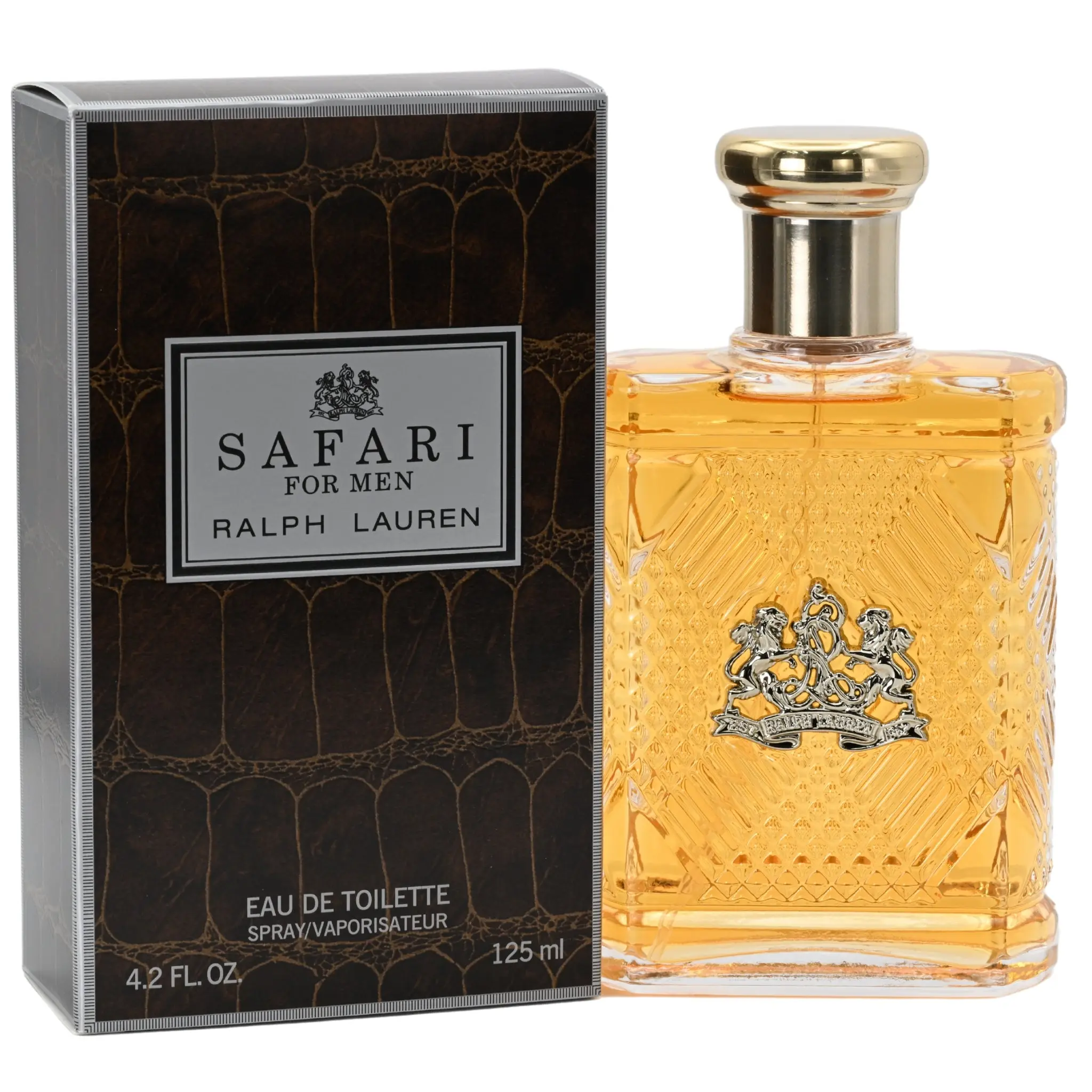Ralph Lauren SAFARI Men's Eau de Toilette (EDT) - Luxury-Inspired, Zesty, Masculine Spray-On Cologne with Bergamot Mix, 4.2 fl oz, New In Box, Men's Cologne, Spray-On Men's Fragrance