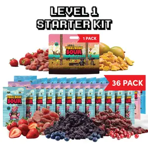 Final Boss Sour - Level 1 Starter Kit | Real Fruit Snack