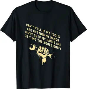 Car Mechanic Getting Hands Dirty Auto Car Repair Garage T-Shirt - Sabrinasmitl Shop 21B0BMSDCTNP