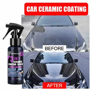 Car Paint Surface Cleaning & Maintenance Spray 3-in-1 Car Coating Spray Car Paint Care Spray Wax Automotive Exterior Cleaning & Care 100ML
