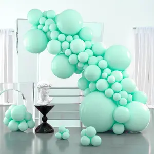 Mint Teal Balloon Pack Mixed Sizes Pastel Turquoise Party Decor for Garland Arch