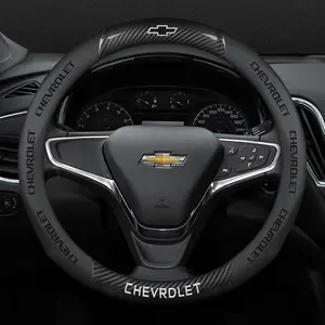 Car Steering Wheel Cover For Chevrolet Aveo Bolt Onix Cruze Spark Cavalier Colorado Lacetti Trailblazer Silverado Tahoe Traverse