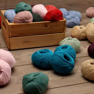 100% Baby Alpaca Yarn Wool 3 Skeins DK Weight