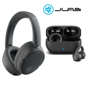 JLab JBuds Lux Headphones & Flex Open Earbuds Gift Set