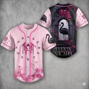 Sleep Token Gothic Baseball Jersey – Alternative Rock Band Apparel
