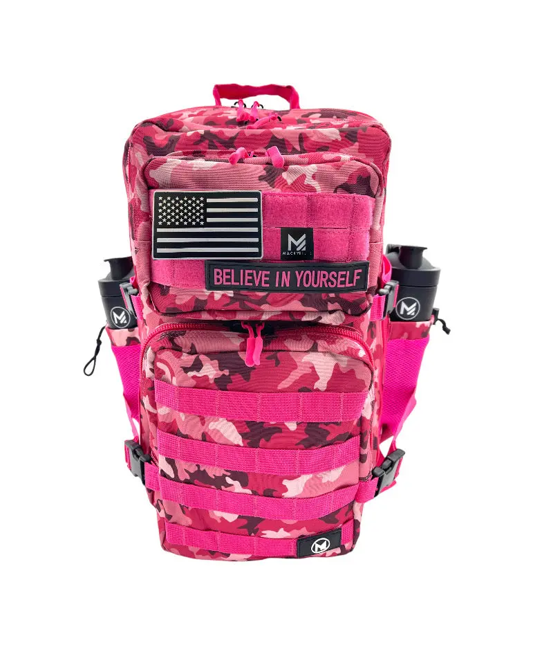 Macky Tactical Backpack 45L - Fuchsia Camo