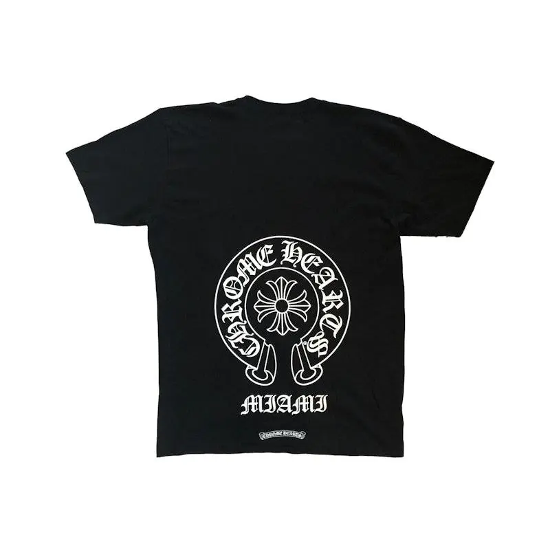 Chrome Hearts Miami Exclusive T-shirt Black (men) by StockX