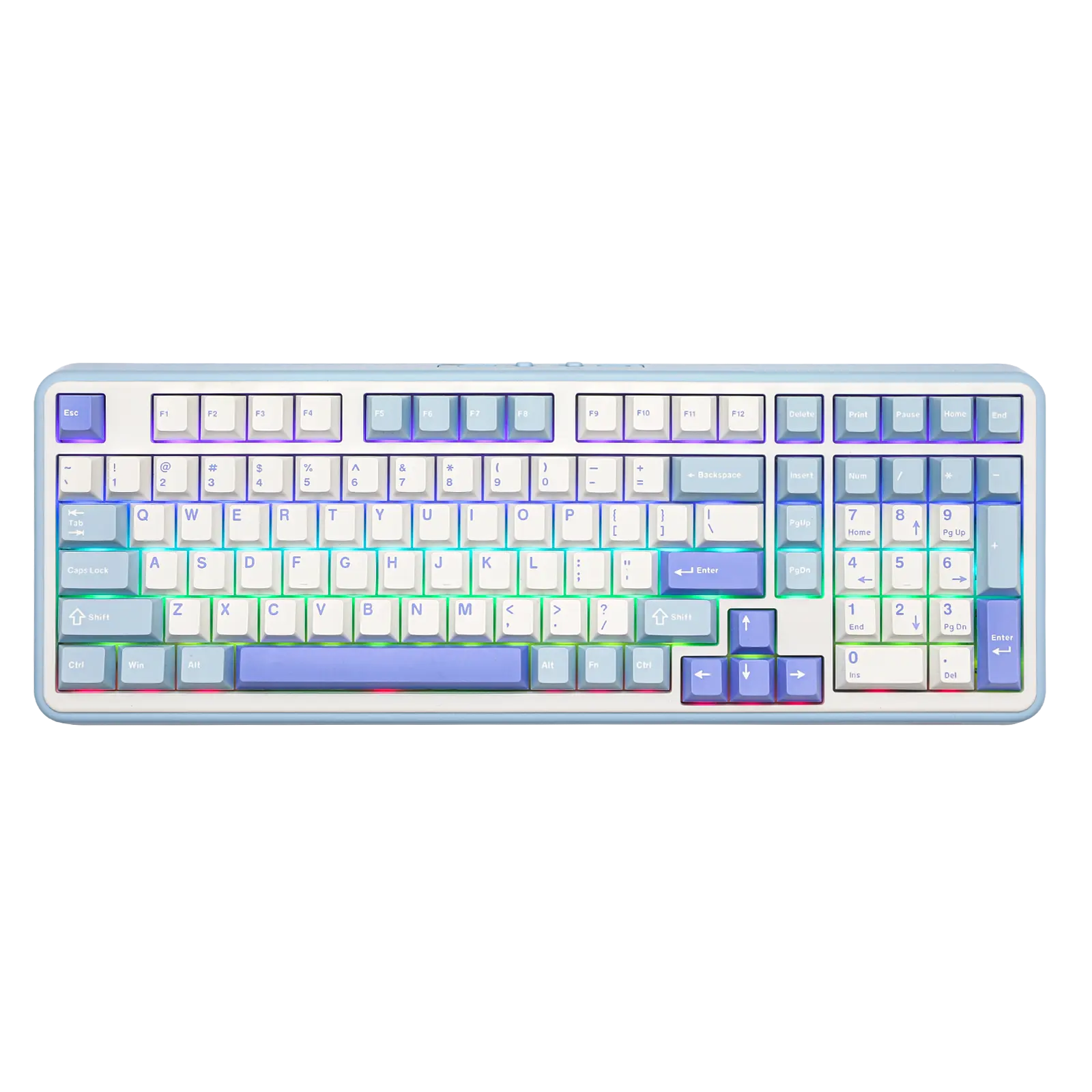 EPOMAKER TH99 96% Gasket-Mounted Wireless Mechanical Keyboard with Numpad 5 Layers of Sound-Dampening Materials Hot-Swappable  Tri-Mode USB-C/BT 5.0/2.4GHz Compatibility creamykeyboards desk accessories keyboards for gaming dealsforyoudays