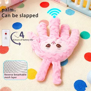 Baby Bunny/Bear Soothing Palms Cute Rechargeable Automatic Startle Prevention Hand Glove for Sleeping