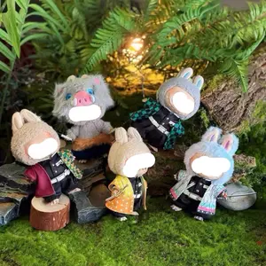 Demon Hunter Anime Costume Cosplay 17cm Doll Clothes